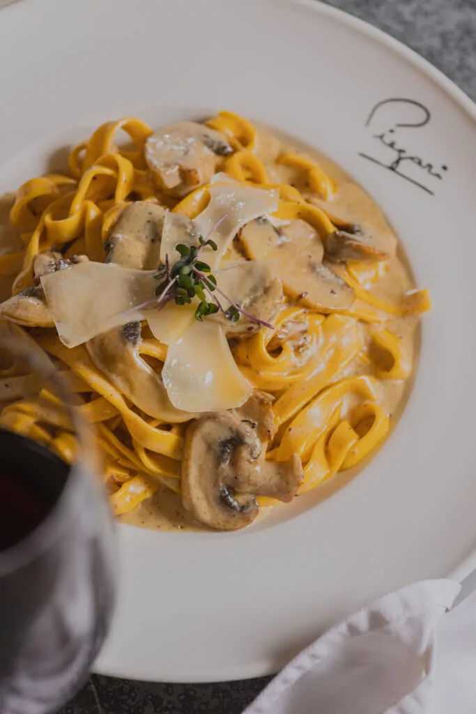 Fettuccine al funghi